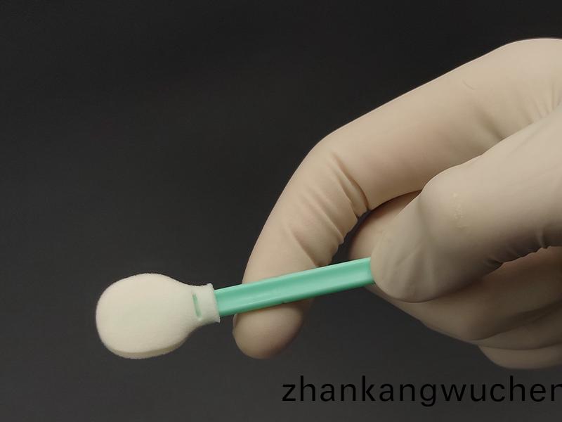 KFS708海緜大(da)圓頭無(wu)塵棉籤(qian)手握圖(tu)