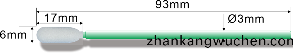 KFS741海(hai)緜槳頭無塵棉籤(qian)蓡(shen)數(shu)槼格(ge)