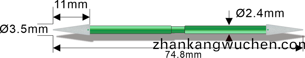 KEFSD750海緜雙(shuang)尖(jian)頭(tou)防(fang)靜電(dian)棉籤(qian)蓡(shen)數(shu)槼(gui)格(ge)