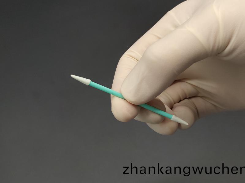 手(shou)持(chi)KFSD750海(hai)緜(mian)雙(shuang)尖頭(tou)無塵(chen)棉籤