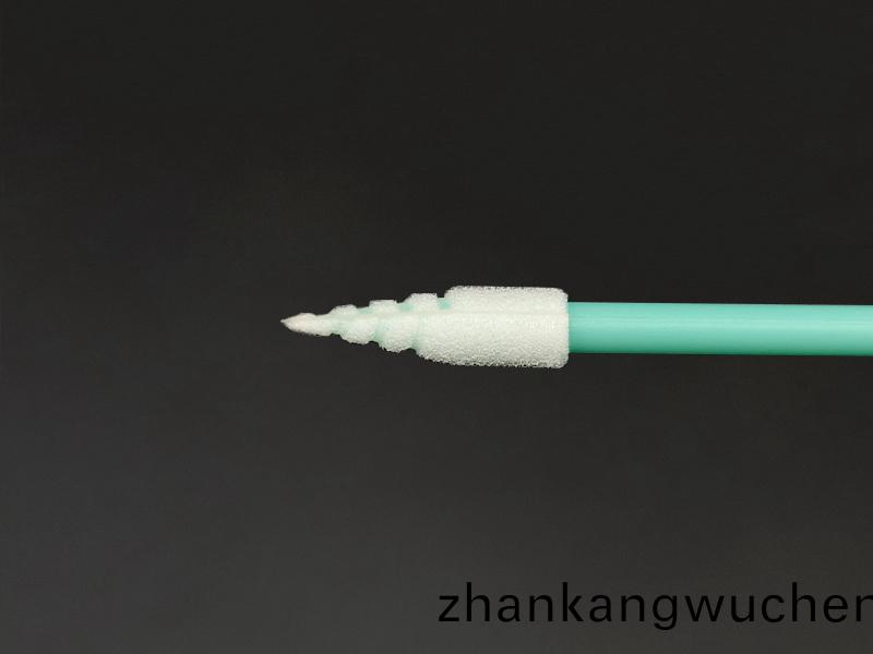 KFS751海緜螺(luo)鏇尖(jian)頭無(wu)塵(chen)棉(mian)籤(qian)頭(tou)部細(xi)節(jie)