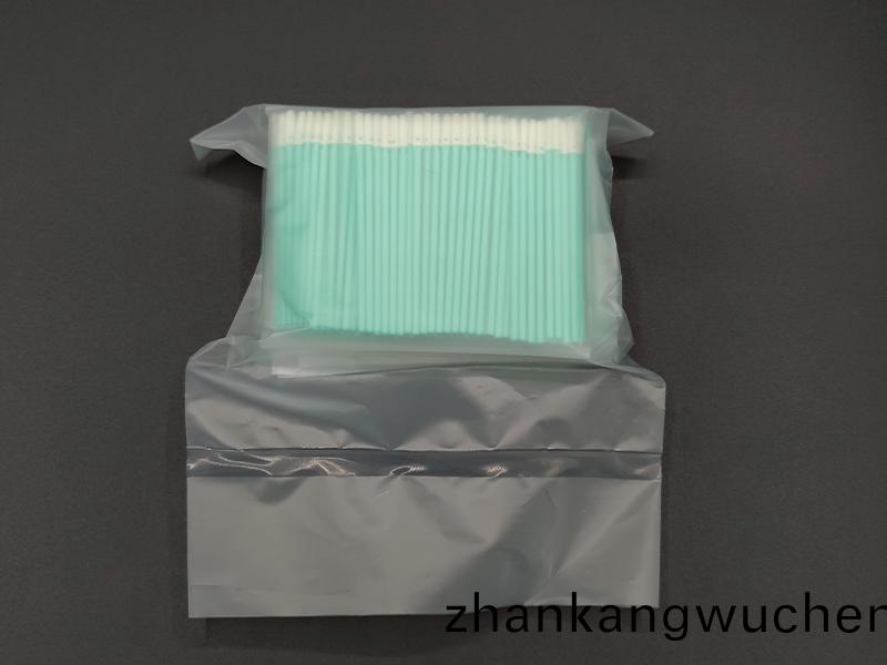 KFS758海緜頭細桿淨化棉(mian)籤包裝(zhuang)