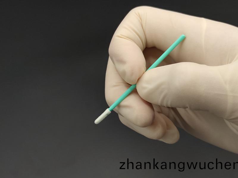 手持KFS758海緜(mian)頭細(xi)桿(gan)淨化(hua)棉籤(qian)