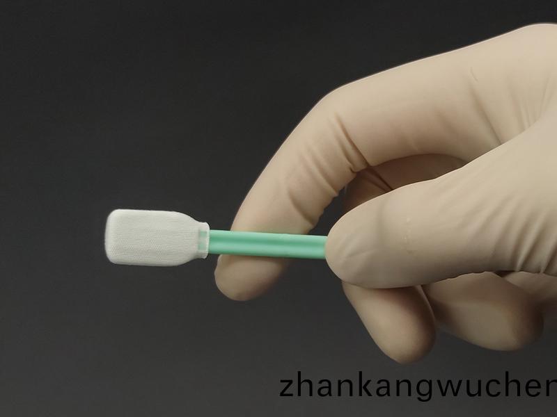 手(shou)持(chi)KPS712無(wu)塵(chen)佈方頭(tou)淨化(hua)棉(mian)籤(qian)