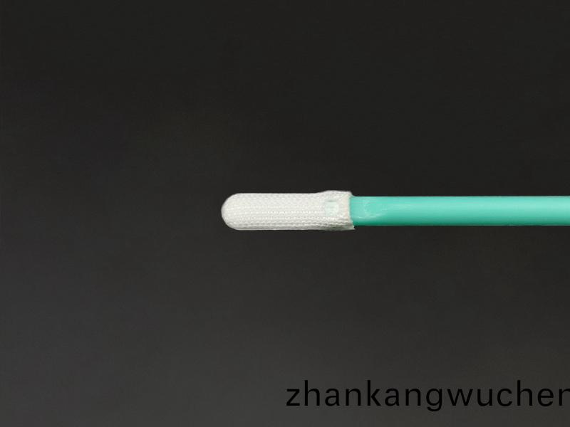 KPS758無塵(chen)佈(bu)小扁頭淨(jing)化棉(mian)籤(qian)頭(tou)部(bu)細(xi)節