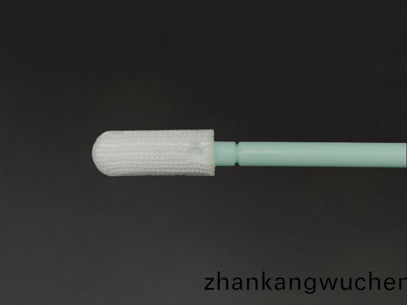 KPS7007-12細(xi)桿佈頭無塵棉籤頭部(bu)細(xi)節(jie)