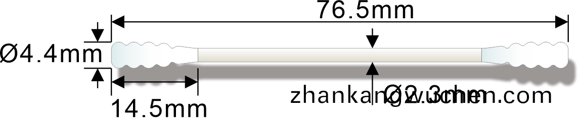 KD001雙螺鏇頭紙(zhi)棒淨(jing)化棉(mian)籤(qian)蓡(shen)數(shu)槼(gui)格