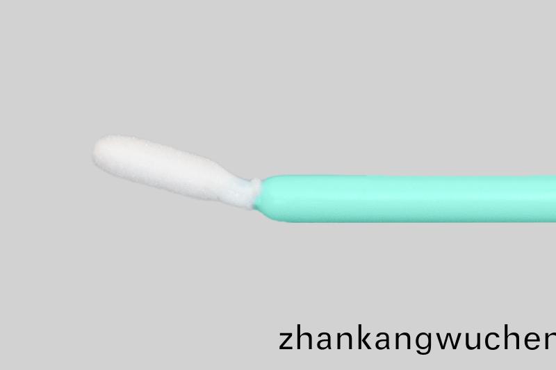 KFS761海緜(mian)雙彎頭無塵棉籤頭部(bu)細(xi)節(jie)