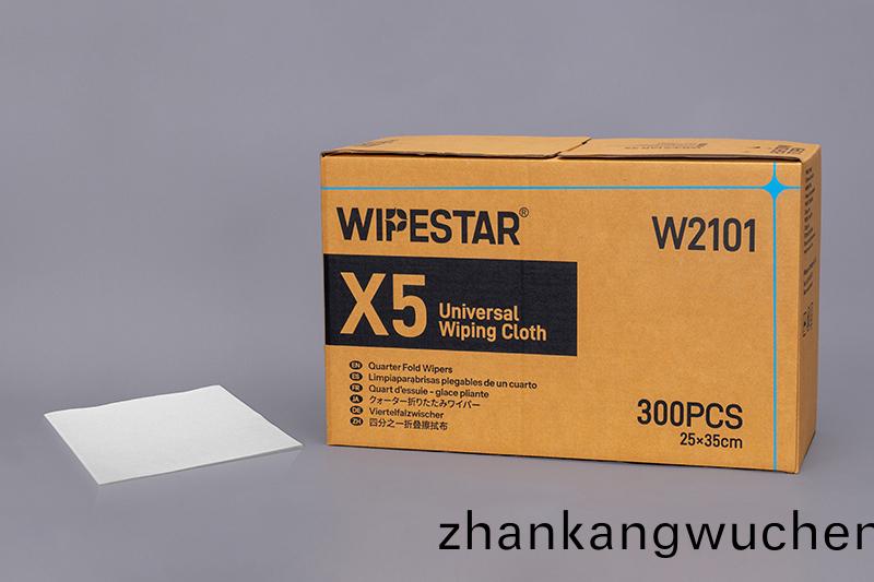 W2101 1/4折疊(die)多用途(tu)擦(ca)拭佈(bu)